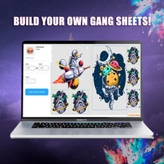 UV DTF Gang Sheet Online Builder