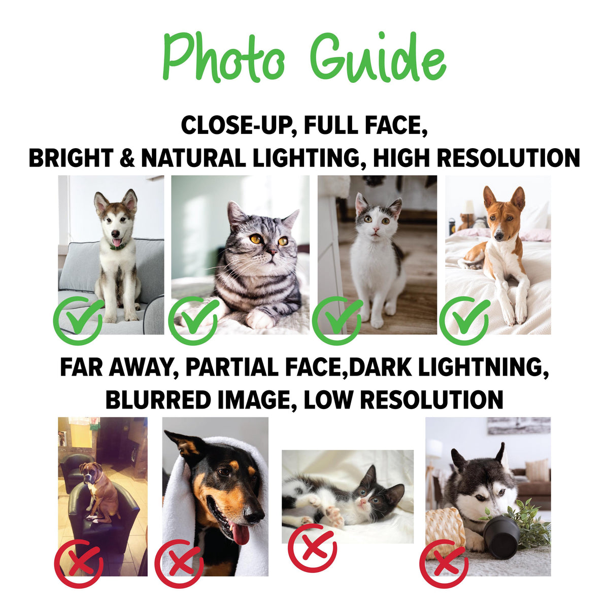 Personalized Cats Photo Engraved Tag, Custom Pet Portrait Collar Charm, Two-Sided Metal Pets ID Tags, Unique Cats Lover Gift