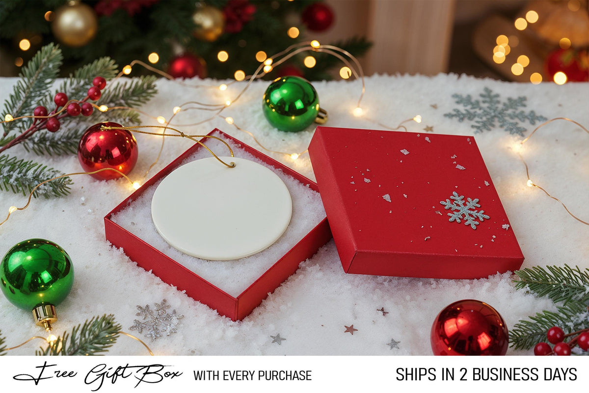 Personalized Engagement Date Ornament, Floral Wreath Engaged Keepsake