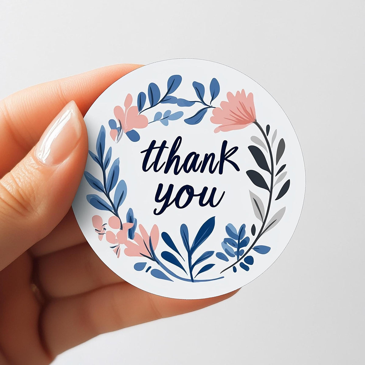 Custom Logo Stickers, Square Circle Rectangular Labels, Print Your Design (Roll Stickers)