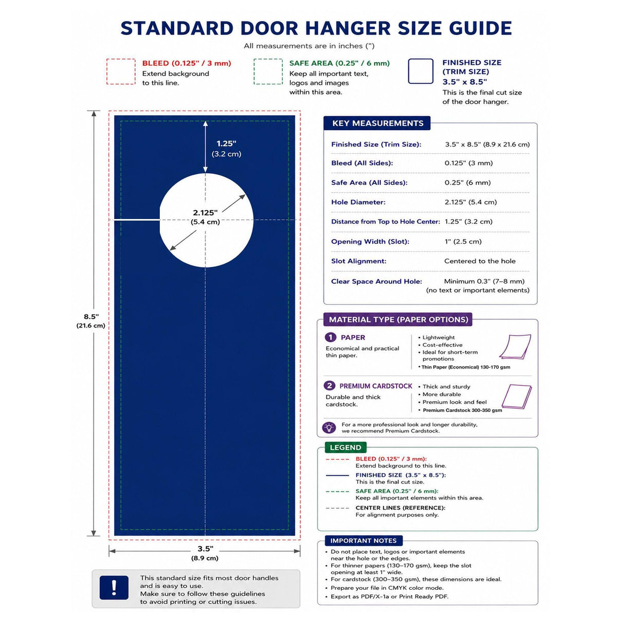 Custom Printed Door Hangers, Business Advertising Tags, Hotel Marketing Hangers