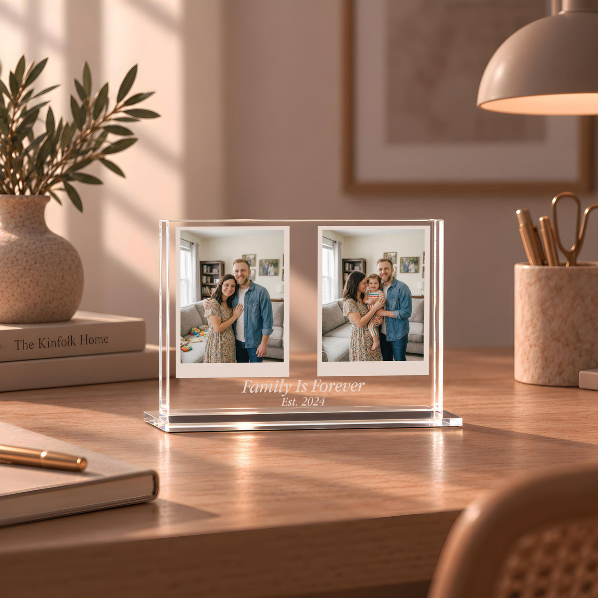 Custom Acrylic Photo Block, Memorial Picture Plaque, Personalized Anniversary Keepsake Gift
