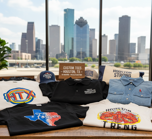 custom t shirts houston near me