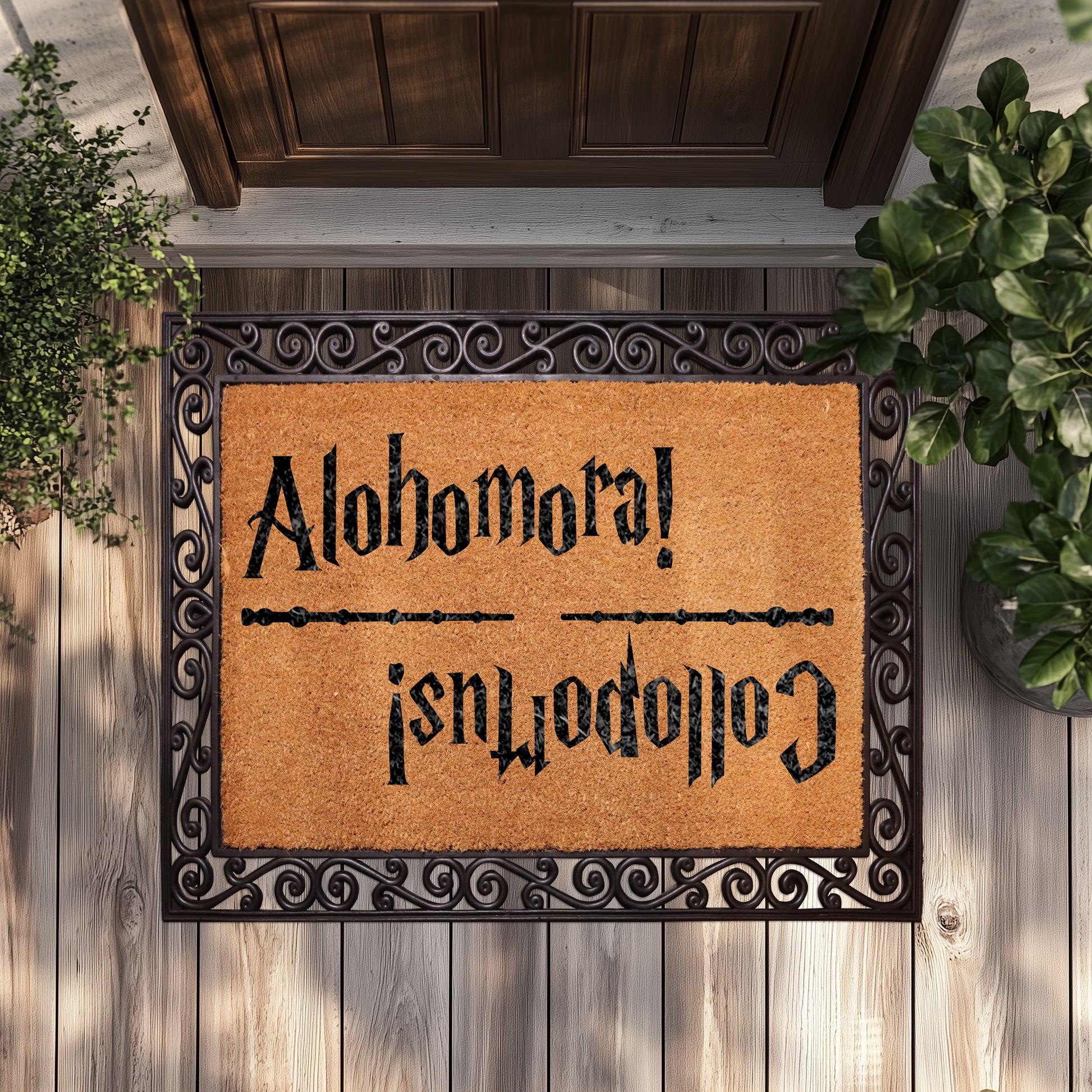 Elevate Your Entryway with Magical Spells Doormat, Wizard Fan Essential