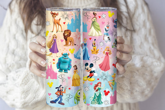 Stainless Steel Tumbler, Insulated Magic Kingdom Water Bottle, Reusable Mug