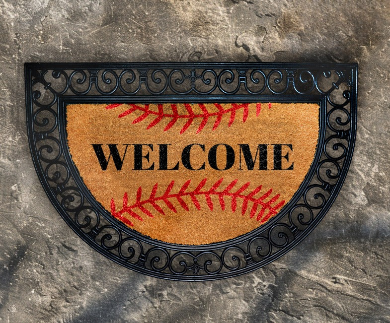 Baseball Welcome Mat: Sports Fan's Perfect Housewarming Gift Solution
