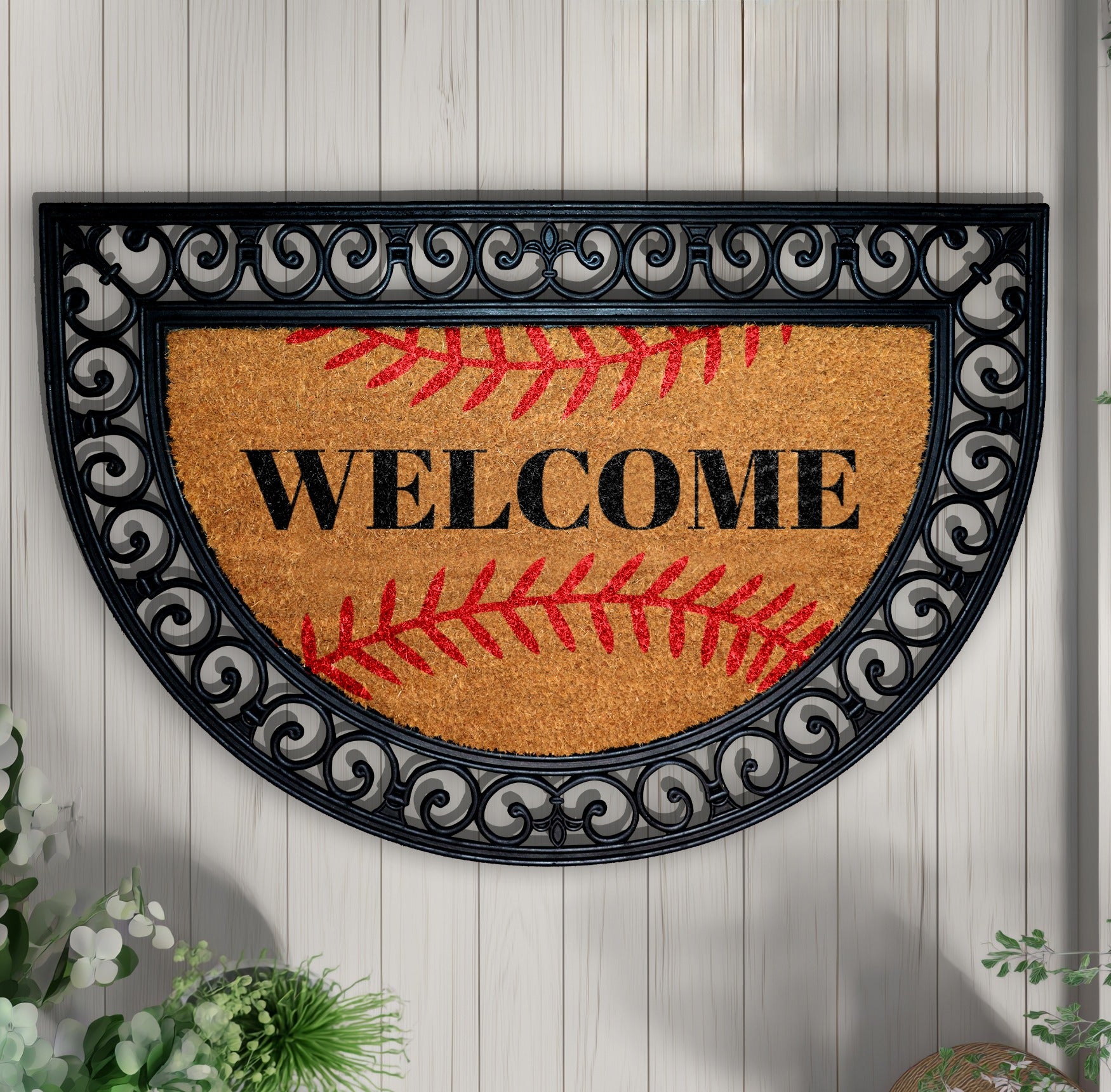 Baseball Welcome Mat: Sports Fan's Perfect Housewarming Gift Solution