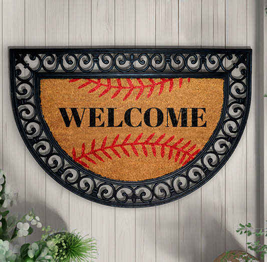 Baseball Welcome Mat: Sports Fan's Perfect Housewarming Gift Solution