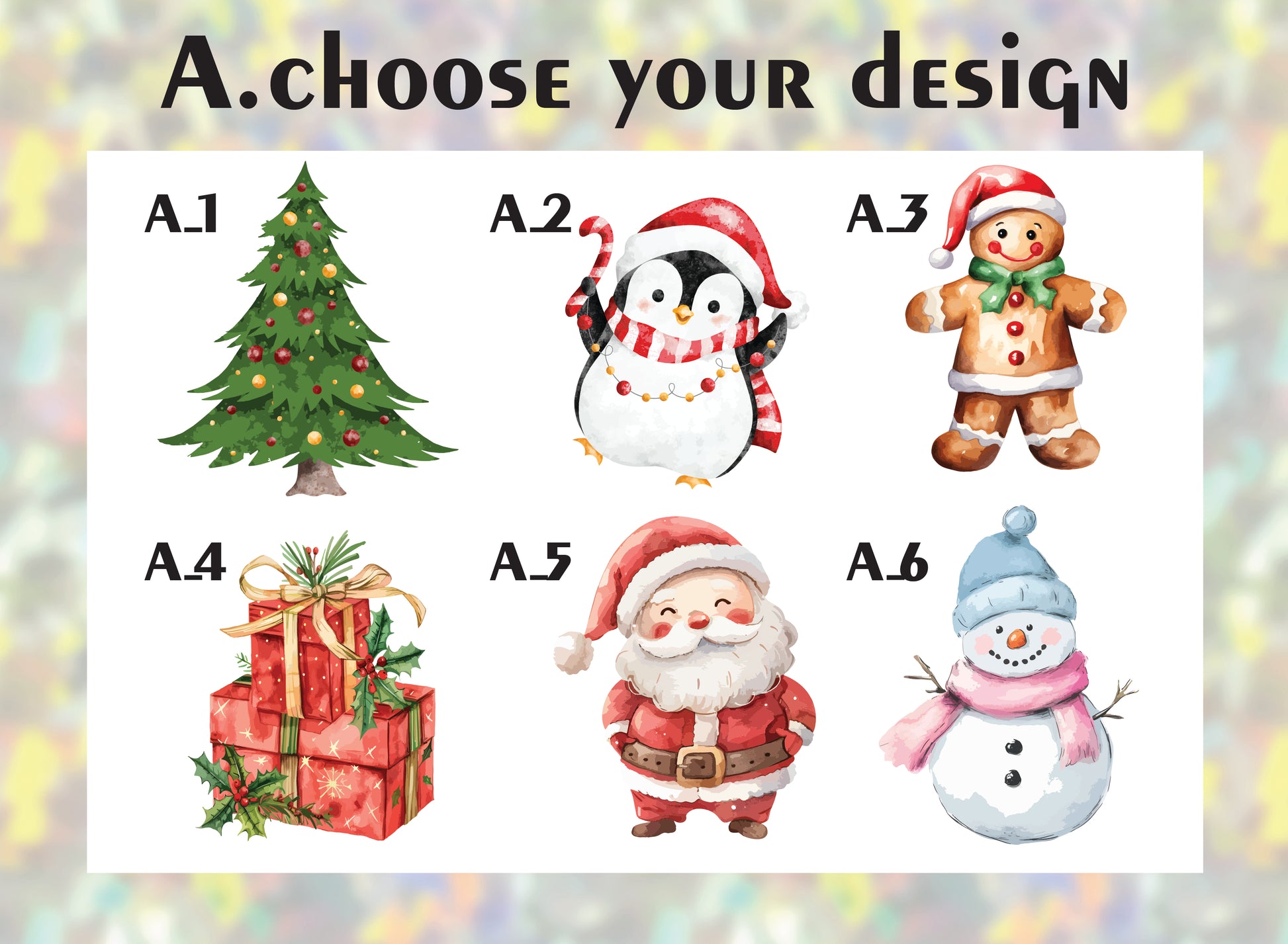 Personalize your Holiday Cheer with Festive Family Tumblers & More!
