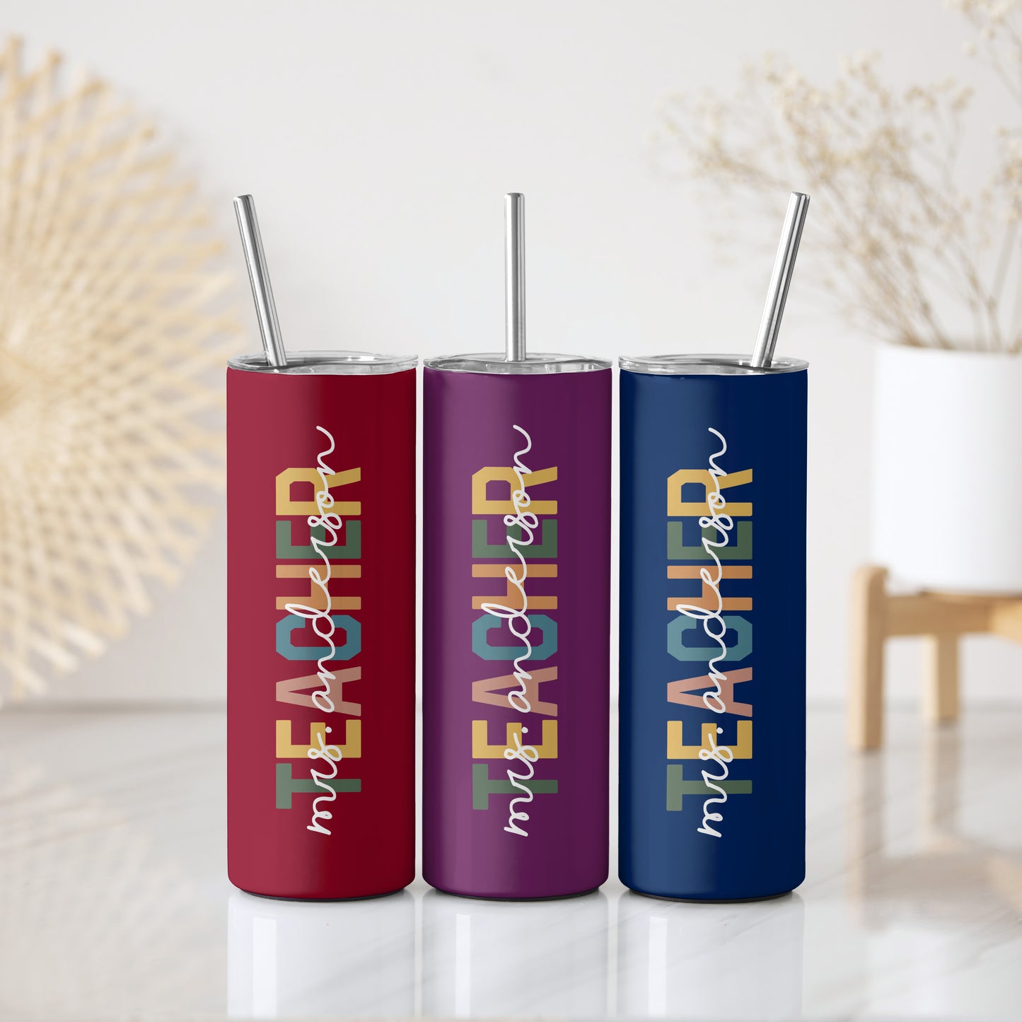 Personalized Teacher Tumbler: Perfect Thank You Gift for Educators