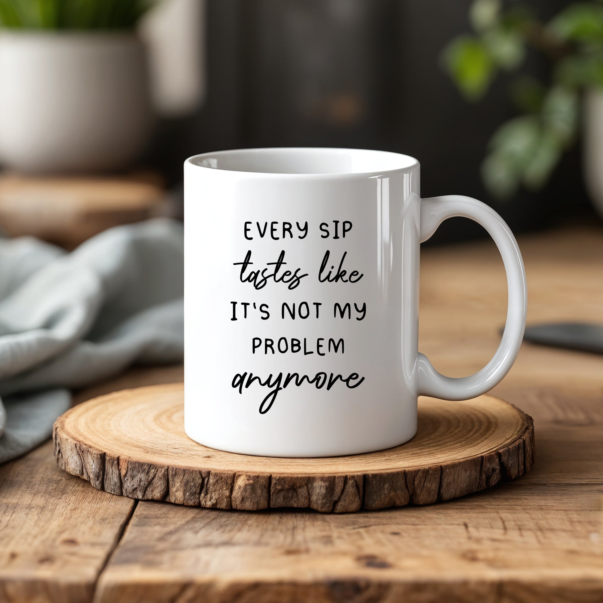 Custom Retirement Coffee Mug, Sip Away Worries, Funny Ceramic Cup
