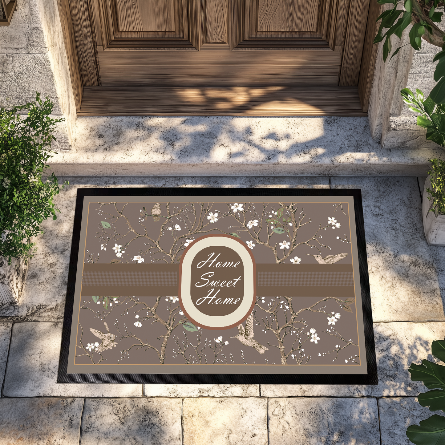 Welcome Home with a Stylish, Cozy Doormat for Your Entryway