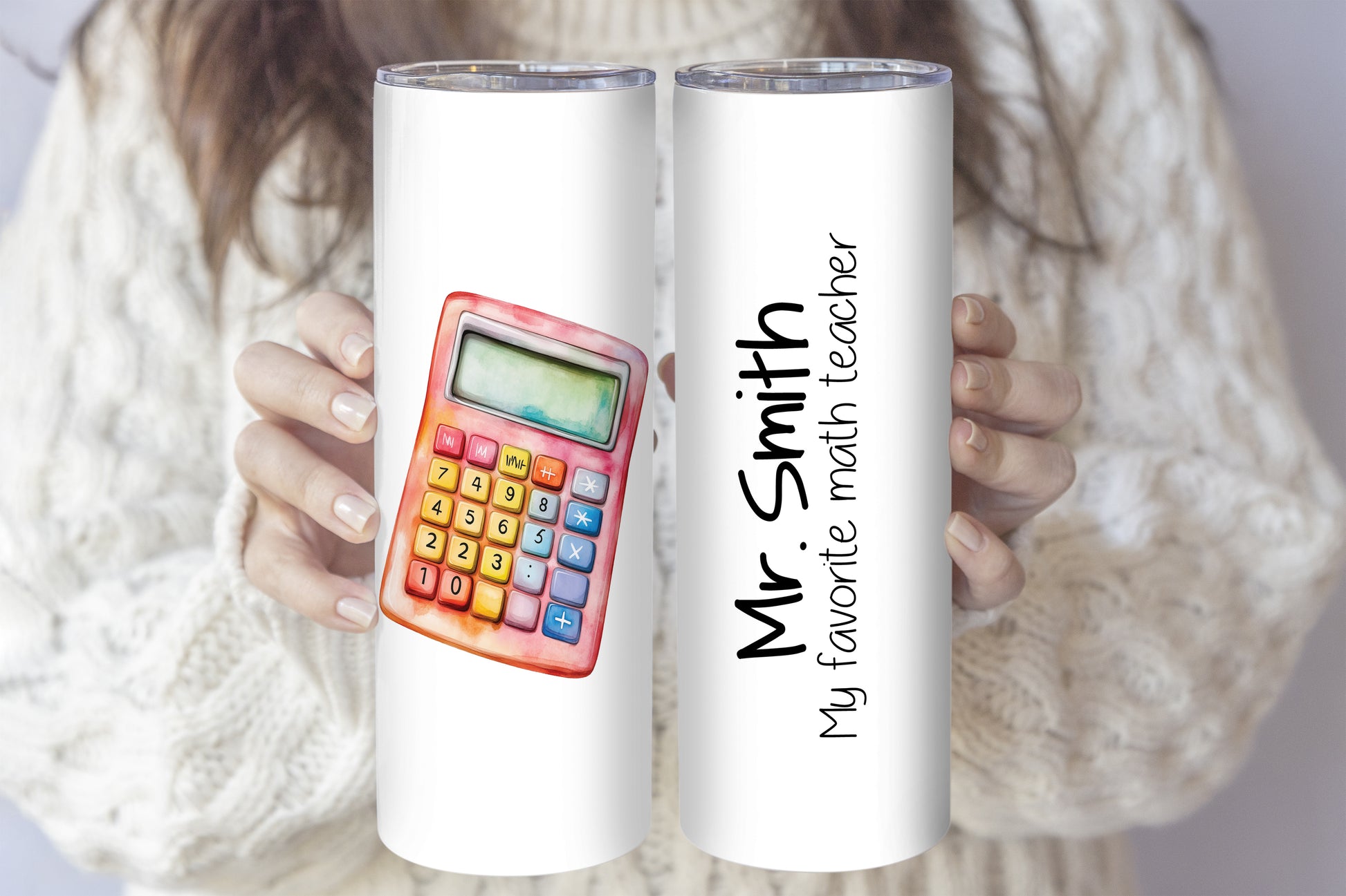 Personalize Your Teacher Tumbler: Custom Insulated Stainless Steel Cup