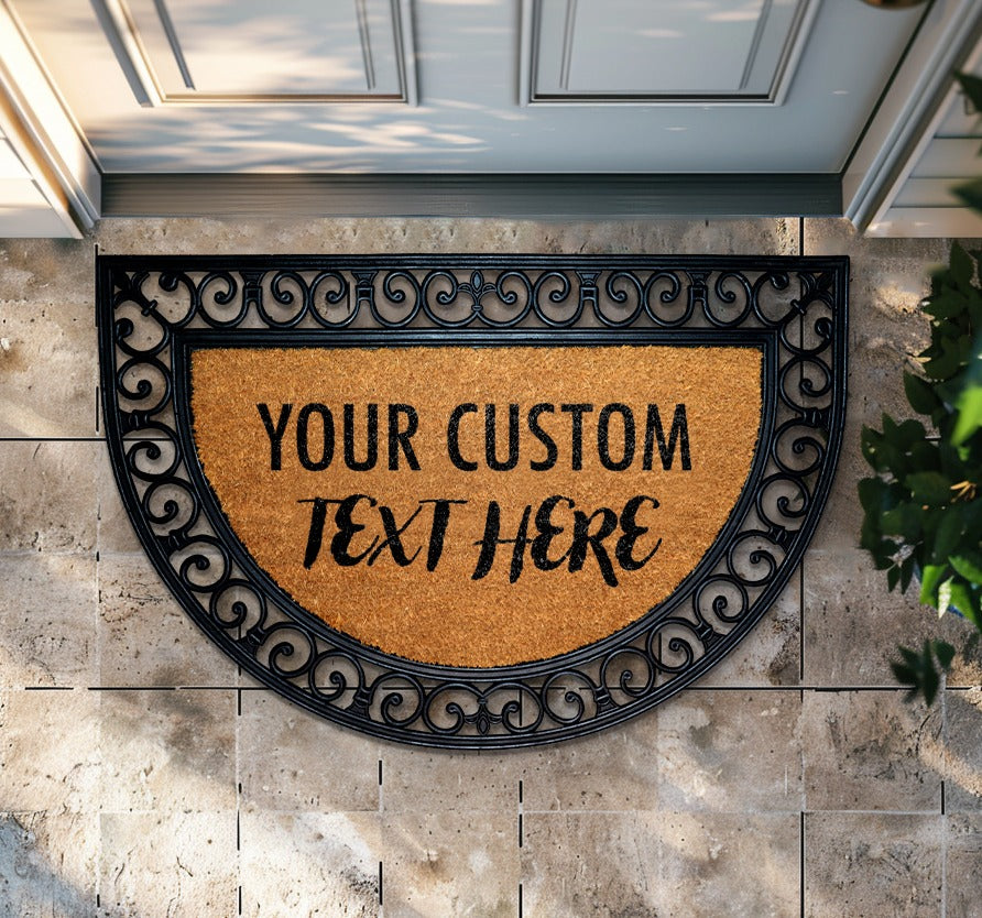 Personalized Doormat: Design Your Own Welcome Mat, Custom Housewarming Gift