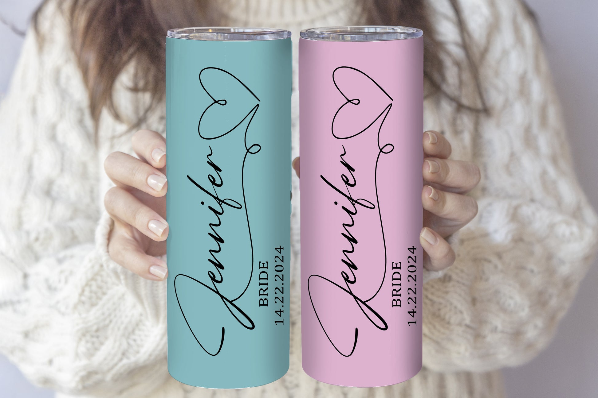 Bride Tumbler: Personalize Your Wedding Party With Stainless Steel Elegance