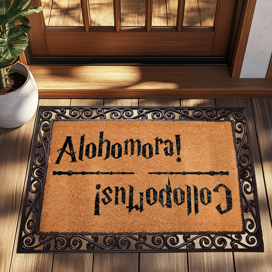 Elevate Your Entryway with Magical Spells Doormat, Wizard Fan Essential