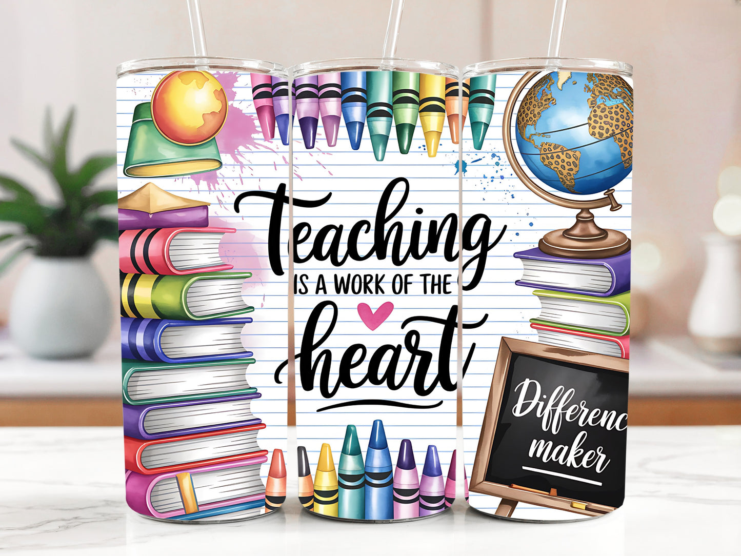 Difference Maker Teacher, Heartfelt Appreciation Tumbler