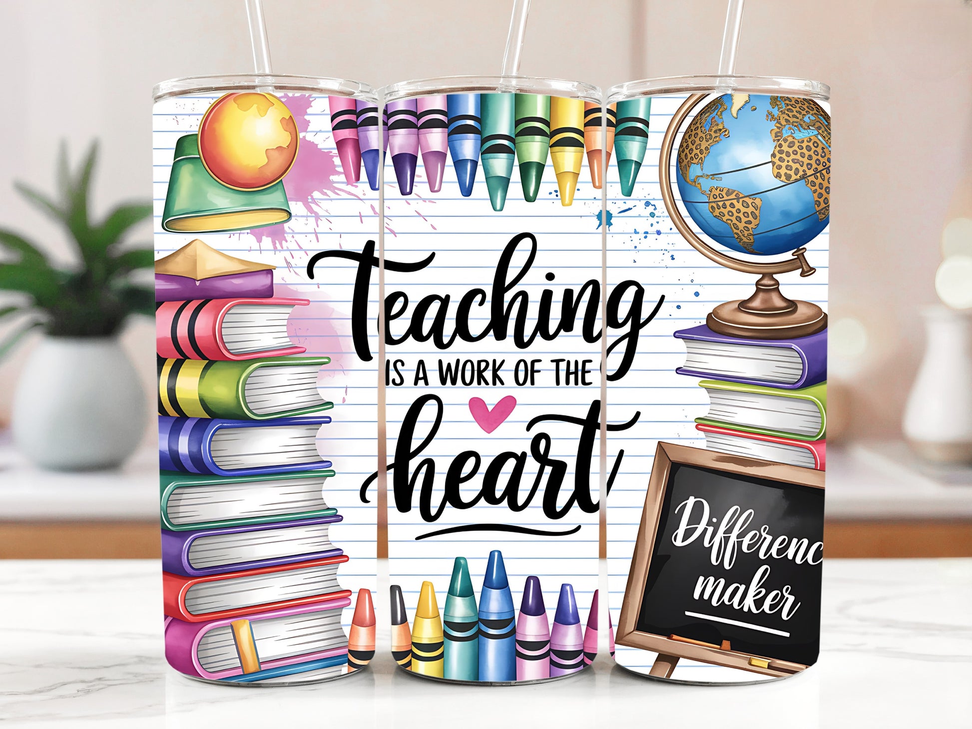 Difference Maker Teacher, Heartfelt Appreciation Tumbler