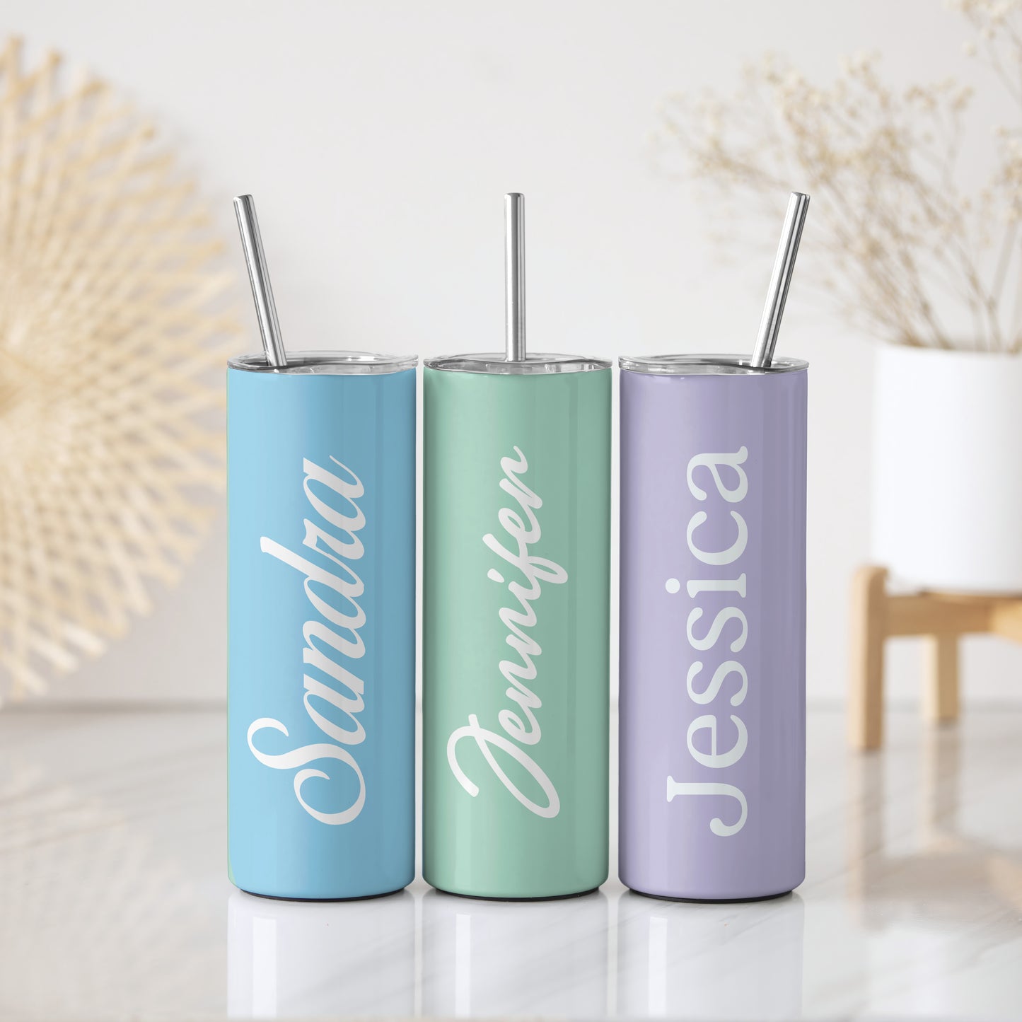 Custom Name Tumbler, Stainless Steel, Office Water Bottle, Insulated Cups