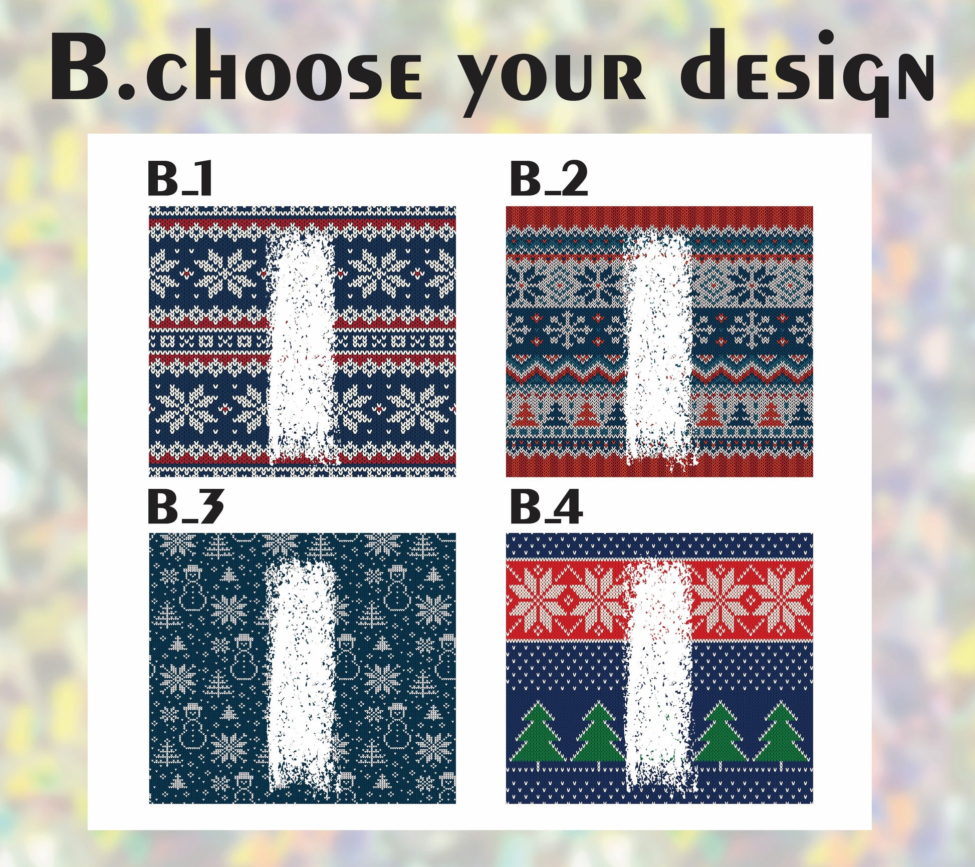 Personalize your Holiday Cheer with Festive Family Tumblers & More!