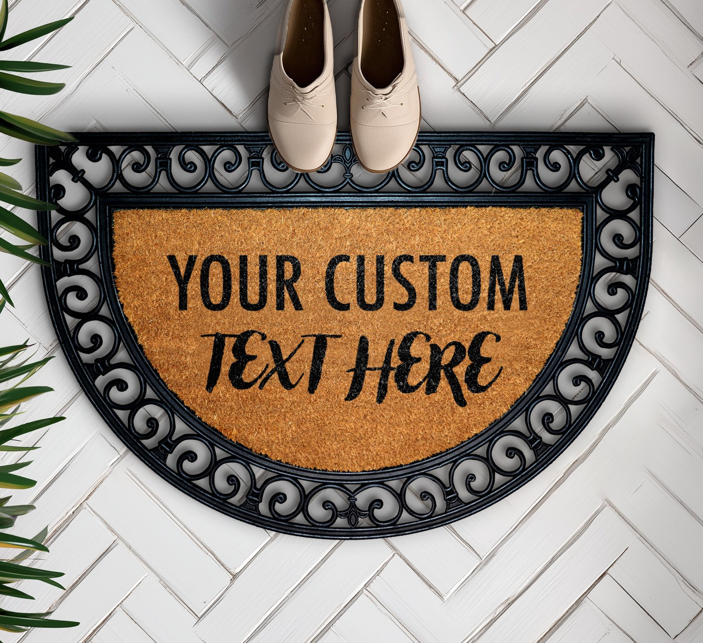 Personalized Doormat: Design Your Own Welcome Mat, Custom Housewarming Gift