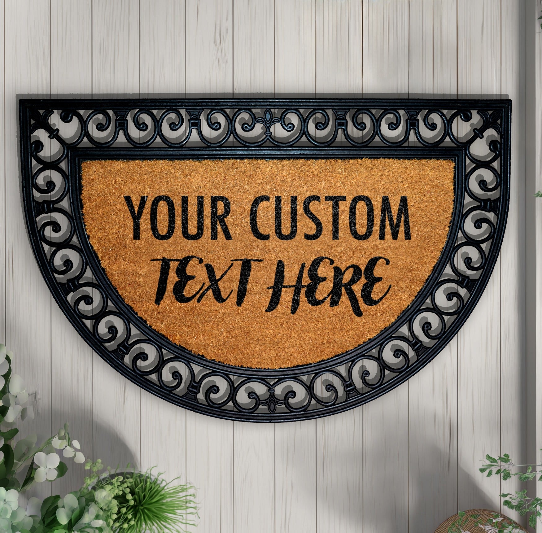 Personalized Doormat: Design Your Own Welcome Mat, Custom Housewarming Gift