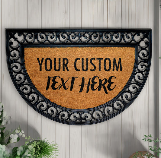 Personalized Doormat: Design Your Own Welcome Mat, Custom Housewarming Gift