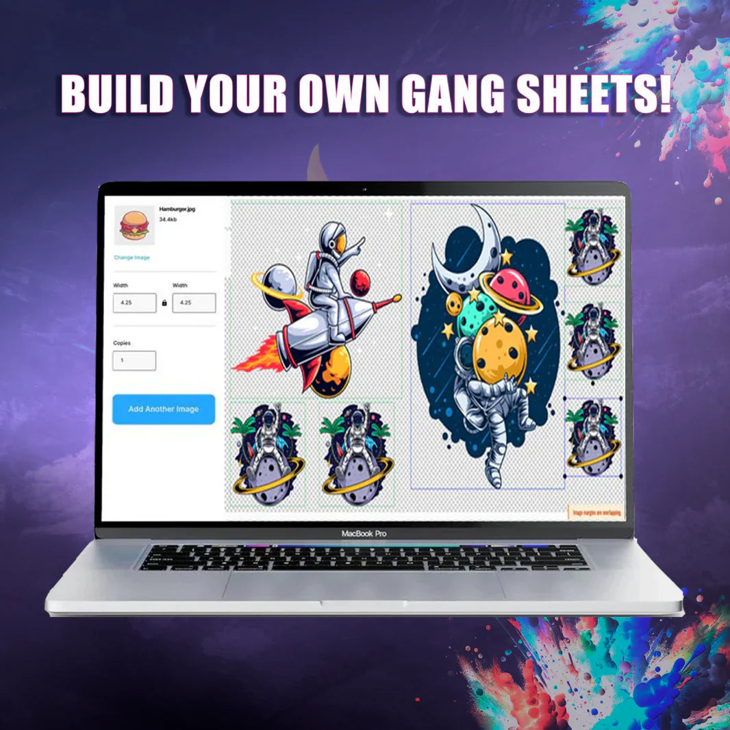 DTF Gang Sheet Online Builder