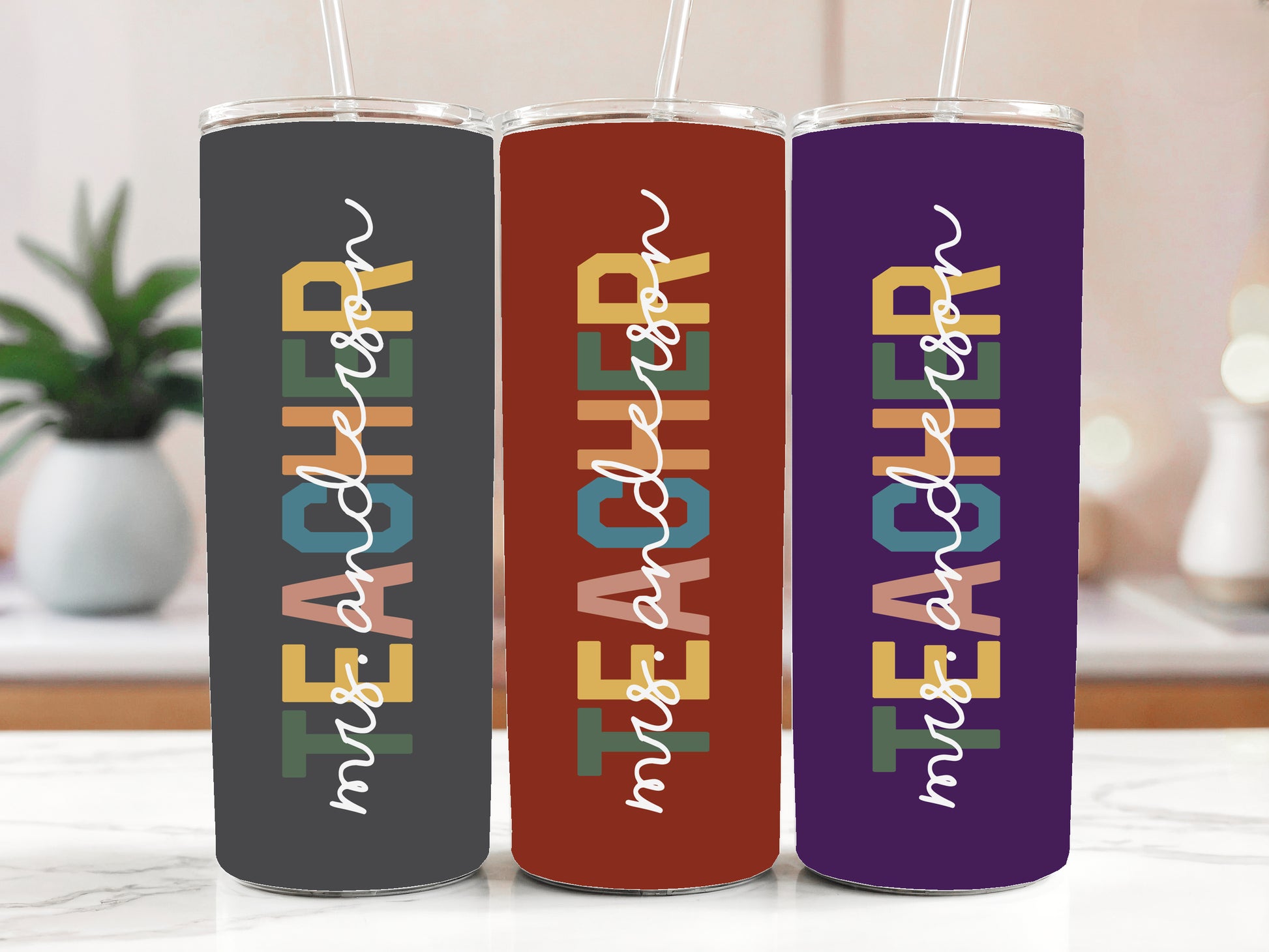 Personalized Teacher Tumbler: Perfect Thank You Gift for Educators