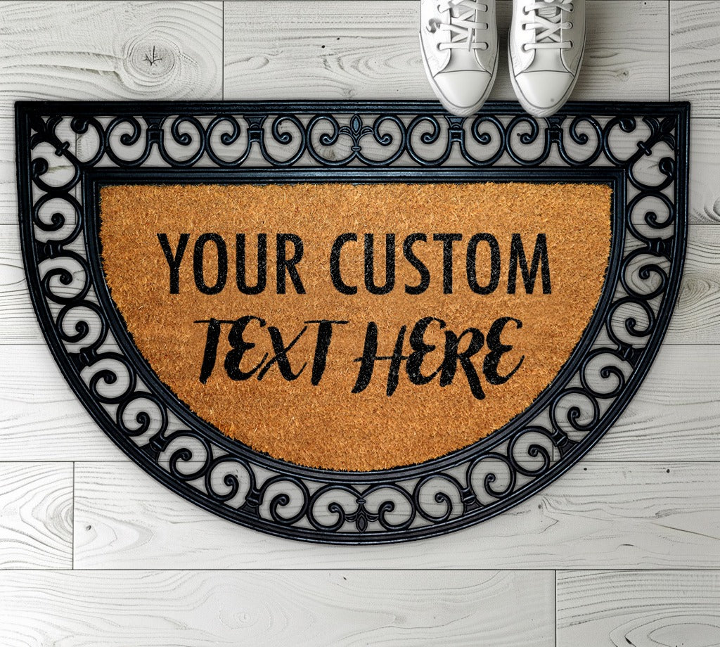 Personalized Doormat: Design Your Own Welcome Mat, Custom Housewarming Gift