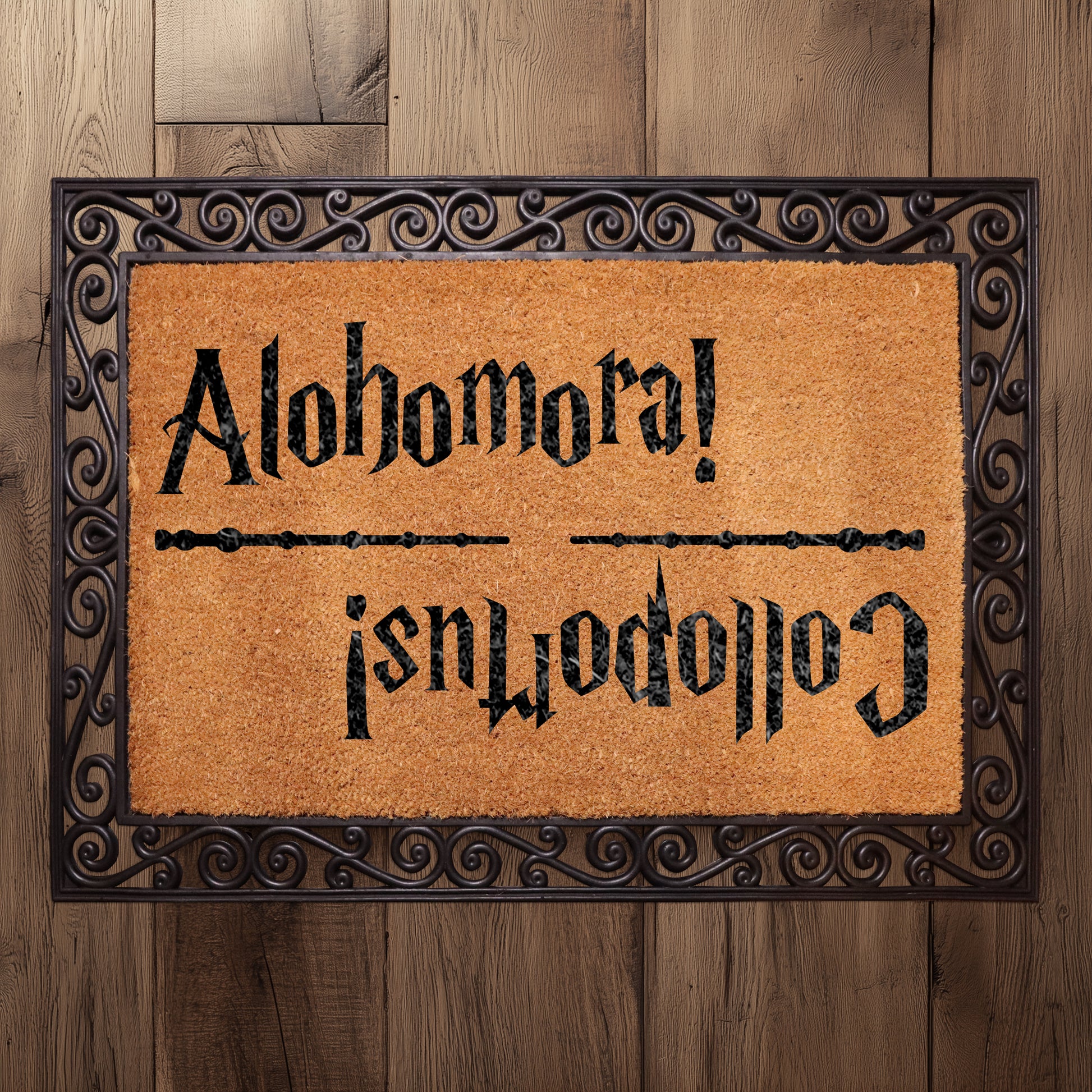 Elevate Your Entryway with Magical Spells Doormat, Wizard Fan Essential