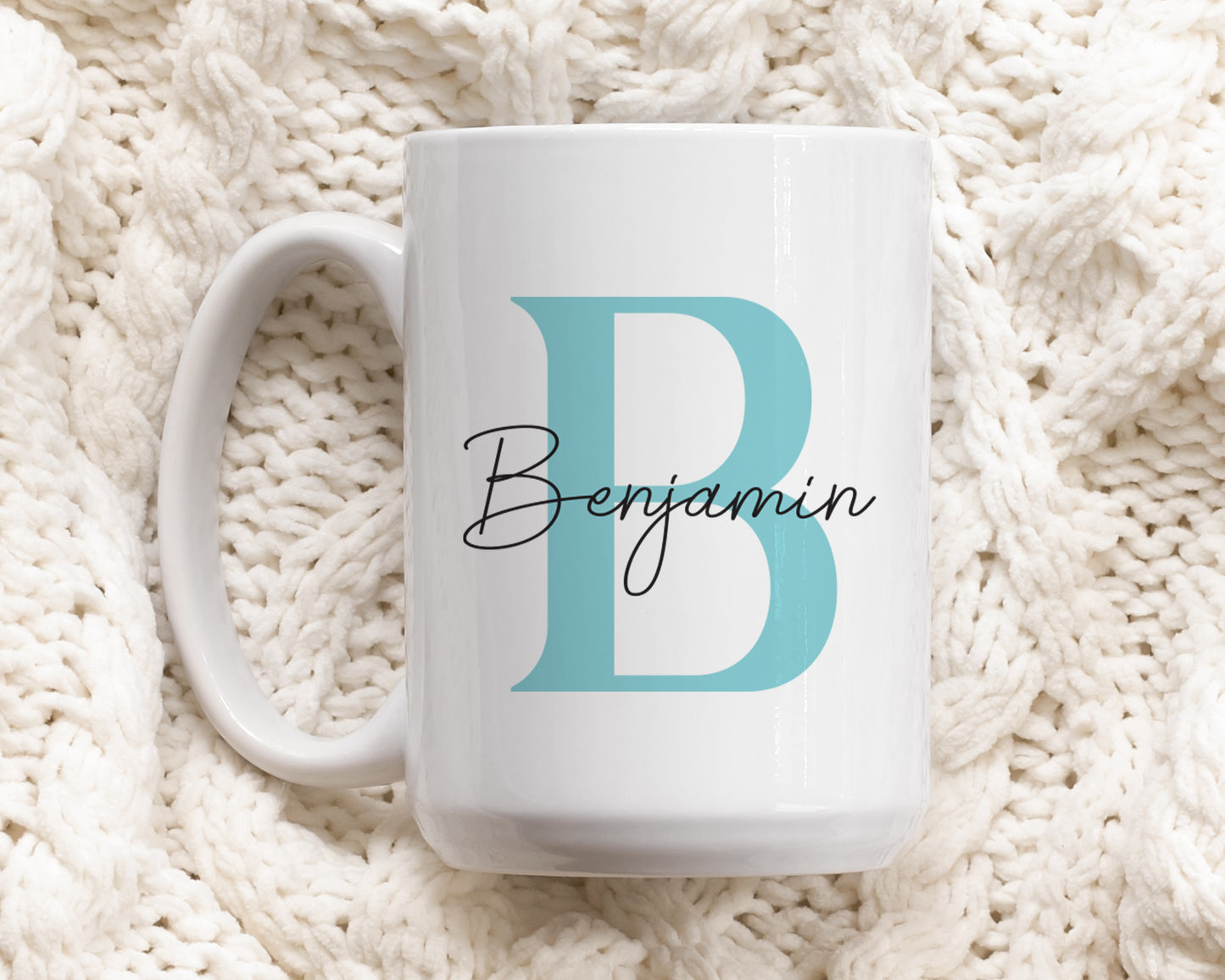 Handcrafted Ceramic Mug, Personalized Tea Cup – Custom Gift for Him/Her