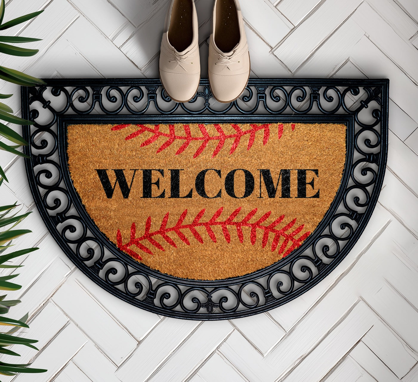 Baseball Welcome Mat: Sports Fan's Perfect Housewarming Gift Solution