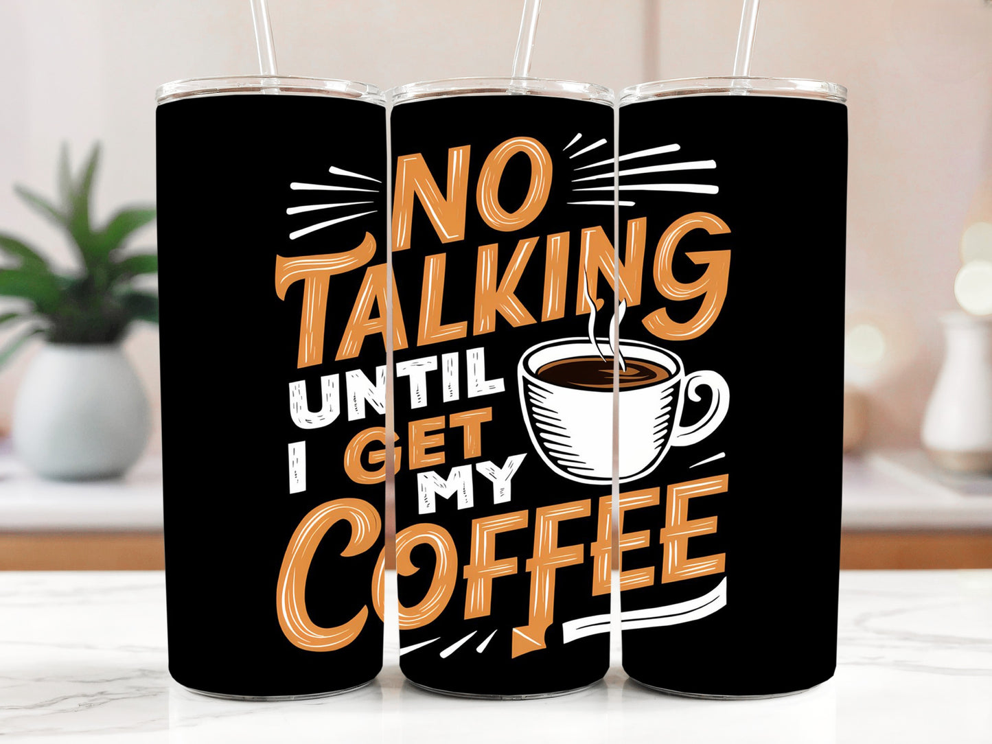 Humorous Stainless Steel Tumbler, Funny Coffee Lovers Insulated Cup