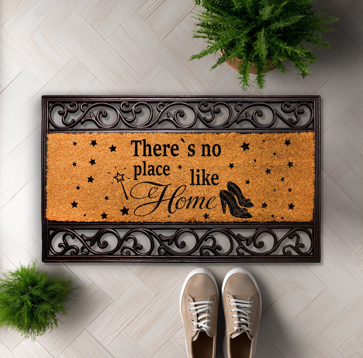 Ruby Slippers Doormat: A Wizardly Welcome to Your Home!