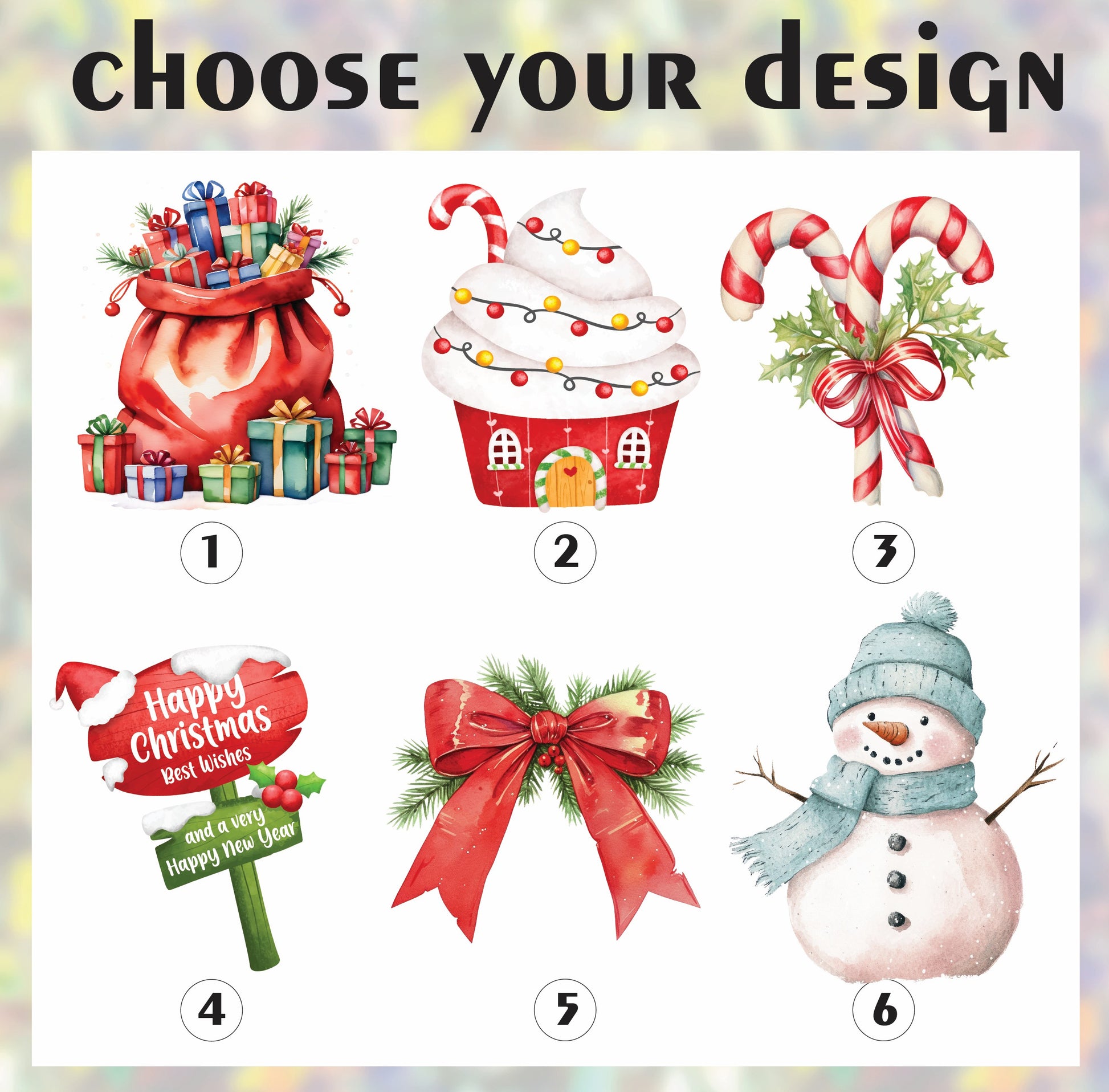 Personalized Christmas Tumbler Set: Festive Family Gifts, Stocking Stuffer