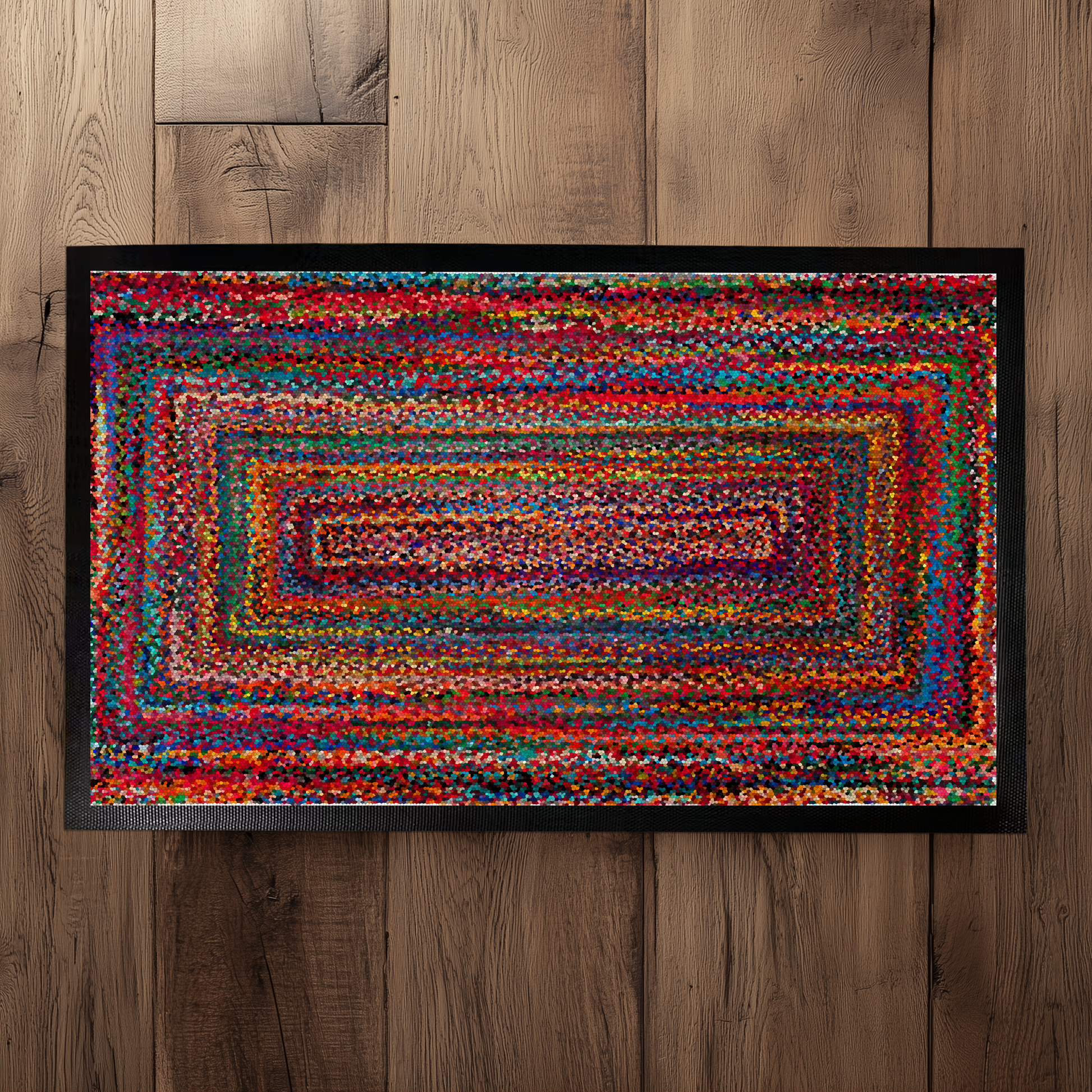 Vintage Carpet Style Doormat, Boho Decor Classic Housewarming Gift Mat