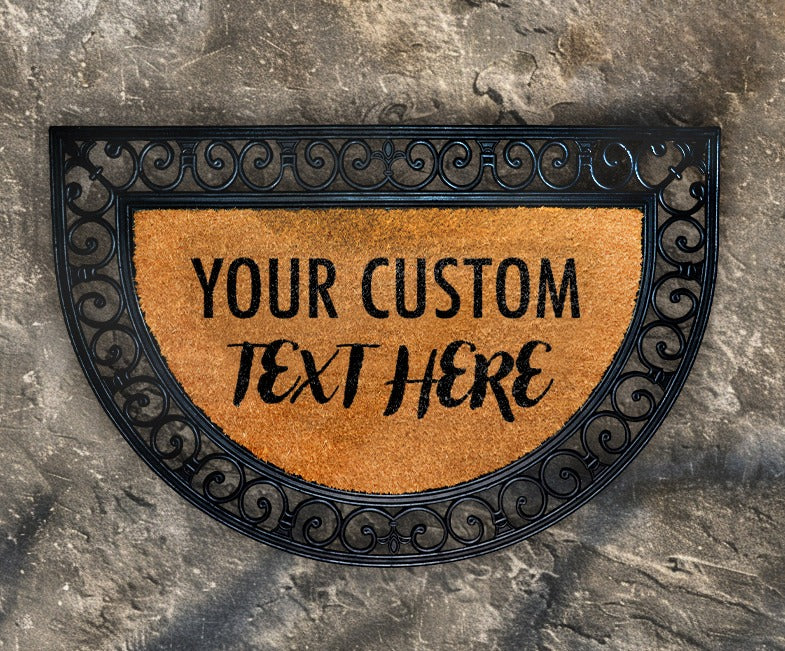 Personalized Doormat: Design Your Own Welcome Mat, Custom Housewarming Gift