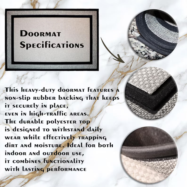 Custom Entry Doormat | Personalized Welcome Mat