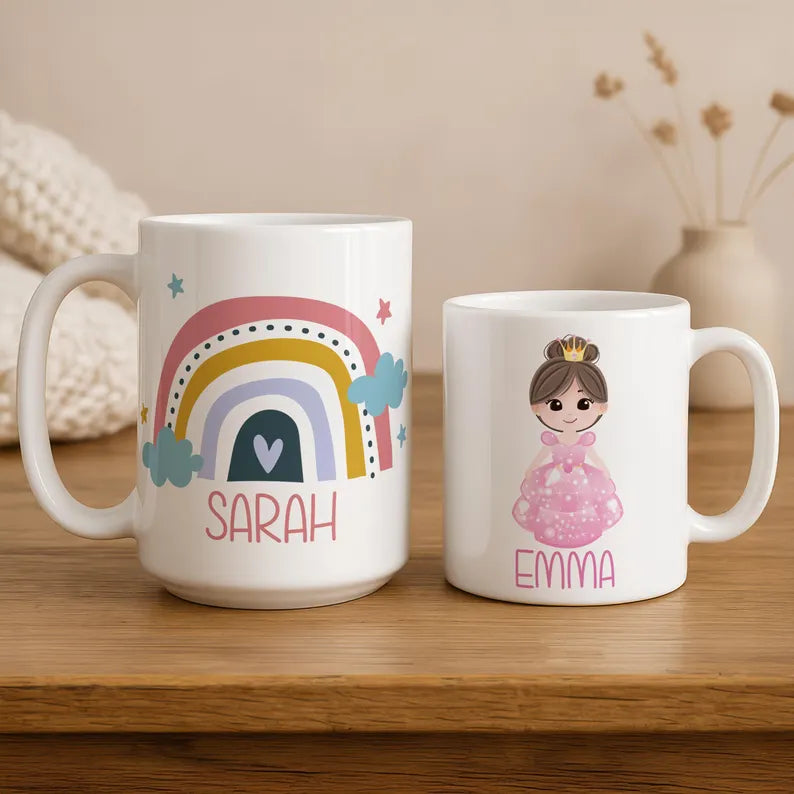 Personalized Kids Name Mug | Custom Children's Birthday Gift
