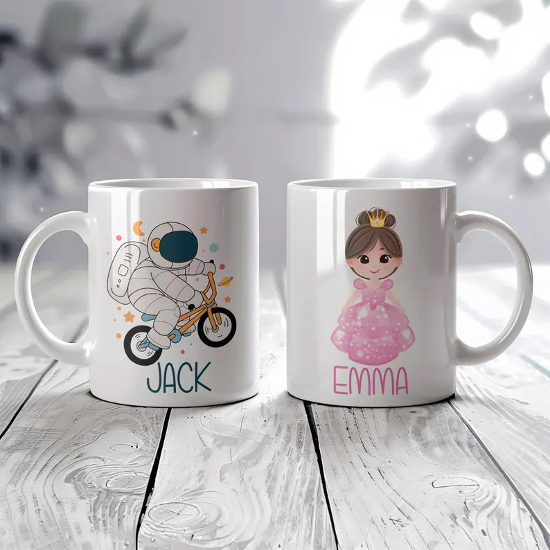 Personalized Kids Name Mug | Custom Children's Birthday Gift