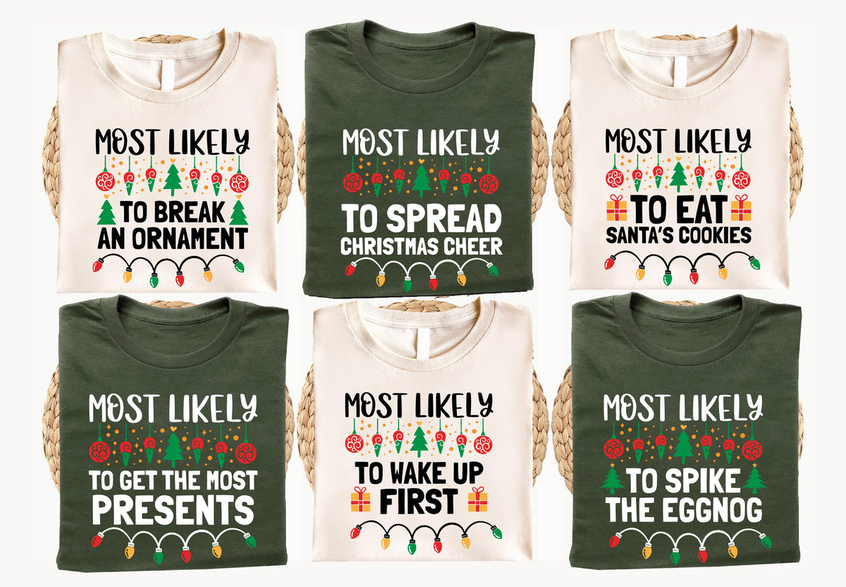 Christmas Family T-shirt, Custom Xmas Sweatshirt, Christmas Group Matching Tee, Christmas Quotes Hoodie, Xmas Family Shirts