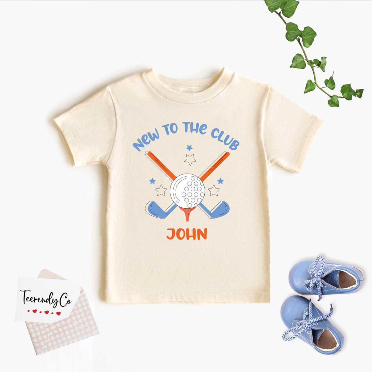 Golf Baby Bodysuit, Custom Baby Gift for Dad, New to the Club Bodysuit, Cute Baby Outfit, Golf Themed Baby ShowerBodysuit