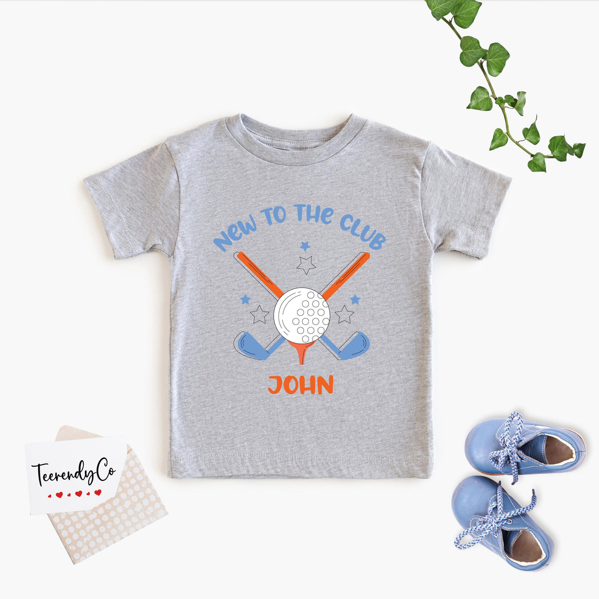 Golf Baby Bodysuit, Custom Baby Gift for Dad, New to the Club Bodysuit, Cute Baby Outfit, Golf Themed Baby ShowerBodysuit