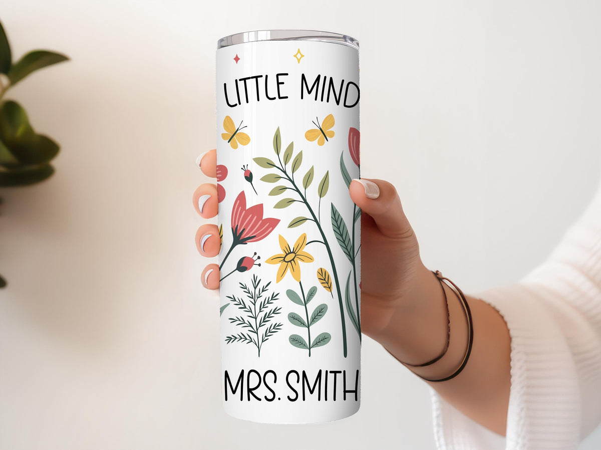 Personalized Helping Little Minds Grow Insulated Tumbler