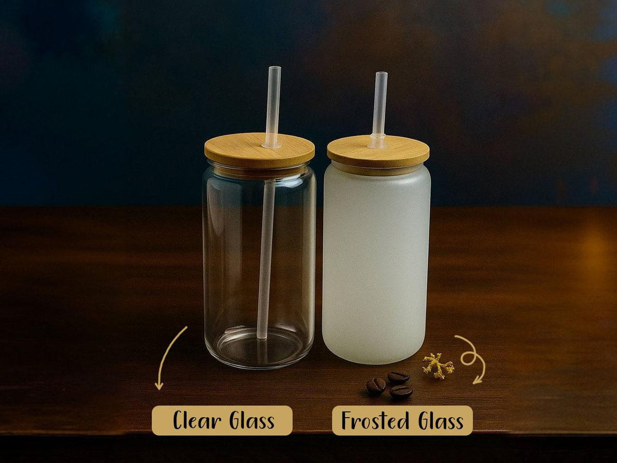 Cute Cherry Can Glass Tumbler, Trendy Iced Coffee Cup