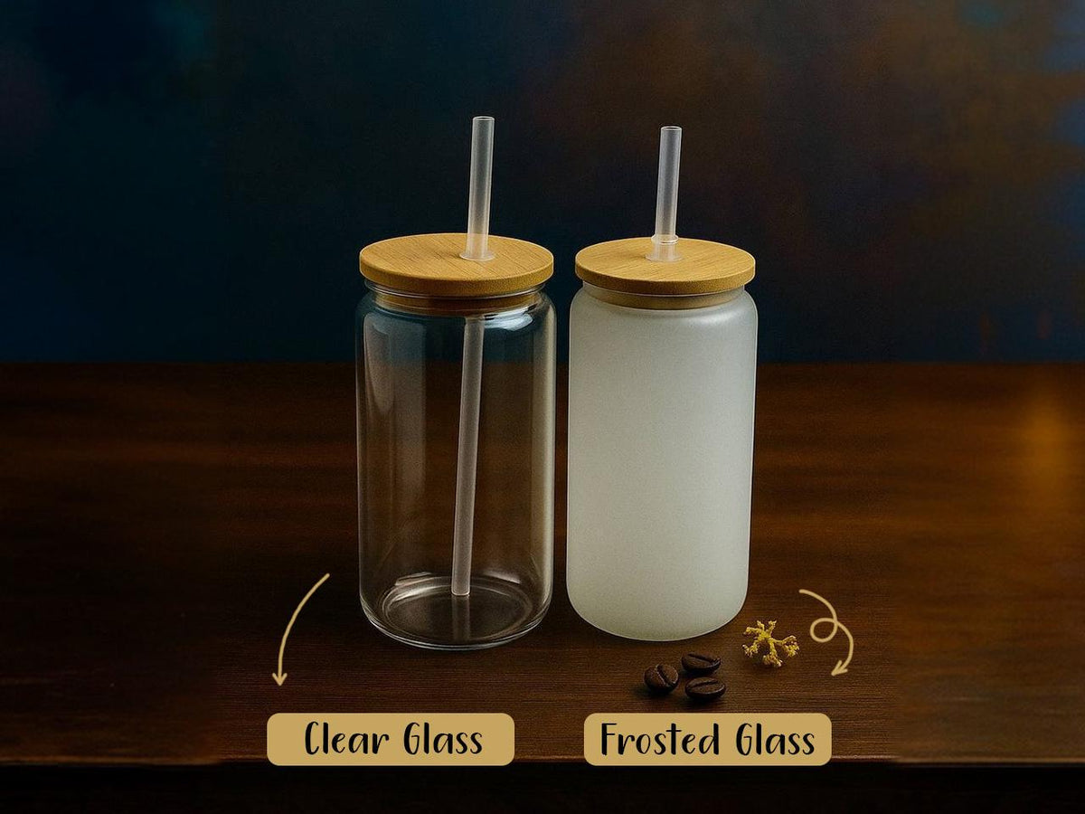 Ghost Cats Boo Halloween Glass Tumbler, Cat Lovers Cute Halloween Can Glass Cup