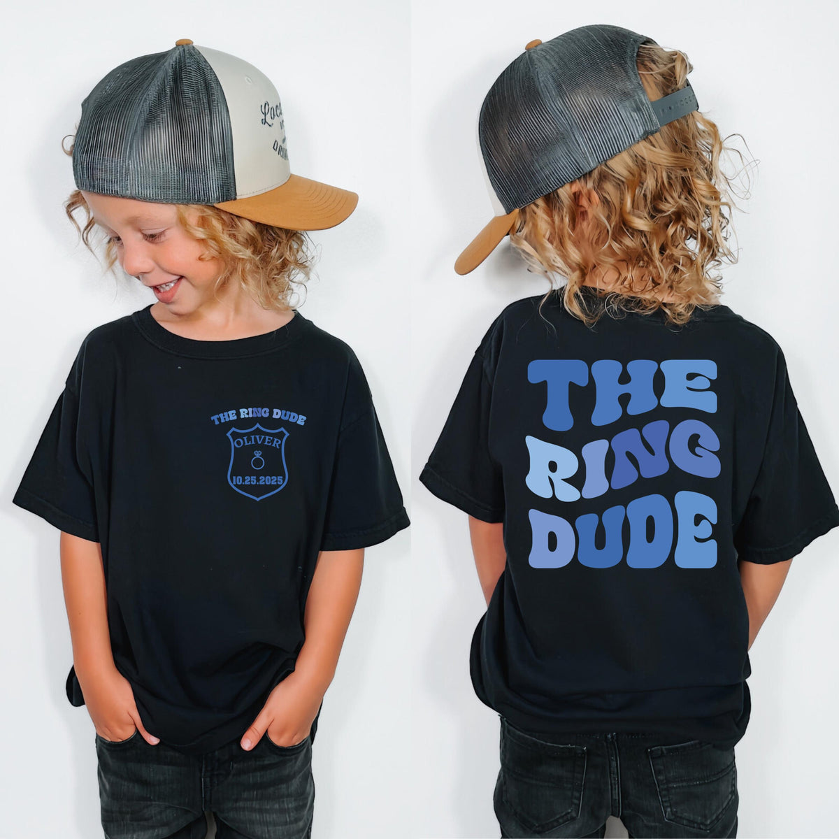 The Ring Dude Shirt, Ring Security T-shirt, Bridal Party Kids Gift, Wedding Party Shirt for Boys