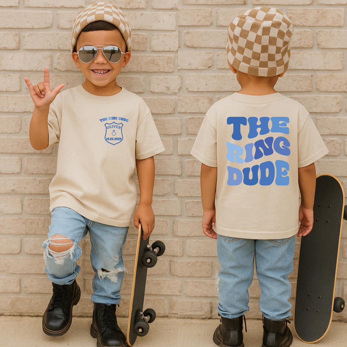 The Ring Dude Shirt, Ring Security T-shirt, Bridal Party Kids Gift, Wedding Party Shirt for Boys