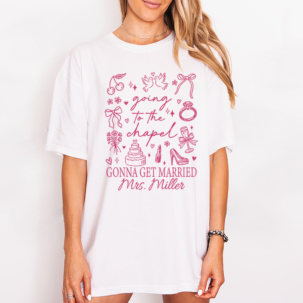 Going To The Chapel Shirt, Custom Bachelorette Party T-Shirt, Gonna Get Married Gift, Bridal Party Tee, Future Mrs. Sweatshirt